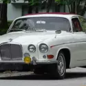 1967 JAGUAR 420 G SEDAN RETRACTABLE CANVASS TOP RIGHT HAND DRIVE VERY RARE FIND