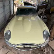 1967 Jaguar Glass headlights 2+2 4.2 Coupe Hardtop