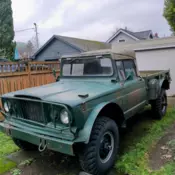 1967 Jeep J20 Pickup Green m715 army