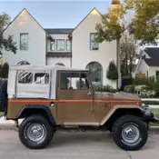 1967 Landcruiser FJ40, 350 V8, manual shift, 33