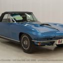 1967 Marina Blue Corvette Convertible, 427-390HP, 40k Actual Miles