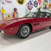 1967 Maserati Ghibli  its upgraded 4.9L engine to SS specification