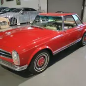 1967 MERCEDES BENZ 230 SL CONVERTIBLE PAGODA 22900 MILES FLORIDA CAR FACTORY A/C