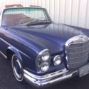1967 Mercedes Benz 250SE 15817 Miles Blue Convertible 6 Cylinder Automatic