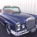 1967 Mercedes Benz 250SE Cabriolet 15,817 Miles Blue   Automatic