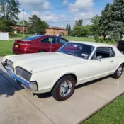1967 Mercury Cougar White