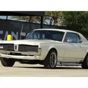 1967 MERCURY COUGAR, WHITE with 60000 Miles available now!