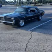 1967 Mercury Cougar XR7 Sportscar Black XR7
