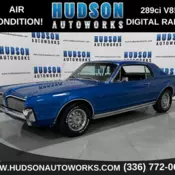 1967 Mercury Cougar XR7, Vintage Heat & A/C, Nice Metallic Blue Paint Job