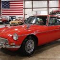 1967 MG MGB GT  8252 Miles Red Coupe 1800 CC Manual