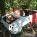 1967 mg midget body tub very solid floor doors quarter panels excellent project