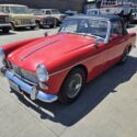 1967 MG Midget Convertible Red RWD Manual