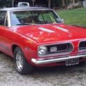 1967  MOPAR  PLYMOUTH BARRACUDA