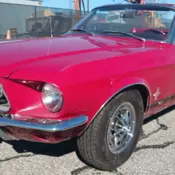 1967 MUSTANG CONVERTIBLE C-CODE 289 AUTO GT OPTIONS 65k MILES P/S P/TOP BEAUTY!!