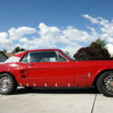 1967 MUSTANG COUPE, V8, TOPLOADER 4SP, 9&#034; REAR, POWER DISC BRAKES, PWR STEERING