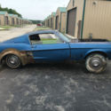 1967 Mustang fastback  289 manual trans Originally a Raven Black car white inter