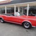 1967 Oldsmobile 442 Convertible Spanish red 400 Muncie 4 speed factory A/C