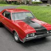 1967 Oldsmobile 442 Red