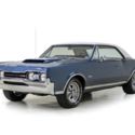 1967 Oldsmobile Cutlass  64408 Miles Crystal Blue Coupe 425 ci 400 Turbo Auto
