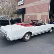 1967 Oldsmobile Cutlass Convertible White