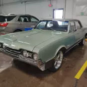 1967 Oldsmobile Cutlass - Sedan (78,825 Orig Miles with Orig Aspen Green Paint)