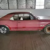 1967 Oldsmobile Cutlass Sedan Red