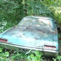 1967 Oldsmobile Delmont,4 door,blue -for parts or possible restore,cannot drive