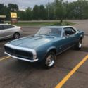 1967 Original Marina Blue Rally Sport 4 Speed Camaro