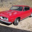 1967 Plymouth Barracuda Fastback - CA black plate car