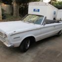 1967 Plymouth Belvedere Convertible 318 3 Speed Manual Column NICE PROJECT