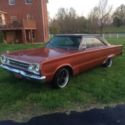 1967 Plymouth Satellite bucket seat console 8 3/4