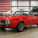 1967 Pontiac Firebird  16944 Miles Red Convertible 326 V8 Automatic