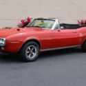 1967 Pontiac Firebird 400  0 Regimental Red Convertable 400 auto