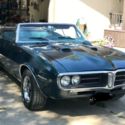 1967 Pontiac Firebird 400 4 Speed Posi Convertible Rally Cluster Hood Tach