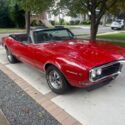 1967 Pontiac Firebird Convertible Red RWD Manual 400