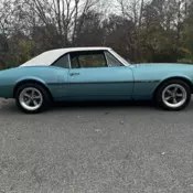 1967 Pontiac Firebird Coupe Blue 326 H.O.