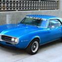 1967 Pontiac Firebird Deluxe 55440 Miles Blue Coupe 326 V8 Automatic