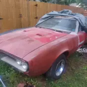 1967 Pontiac Firebird FACTORY 400 AC car