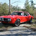 1967 Pontiac Firebird Red  400 V8 4 Speed Manual
