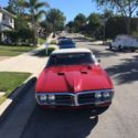 1967 Pontiac Firebird Red Convertible