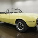 1967 Pontiac Firebird Sprint 38531 Miles Mayfair Maize Convertible 3.8L Overhead