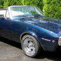 1967 Pontiac Firebird V8 350 Convertible Automatic Blue White top & interior