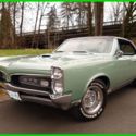 1967 Pontiac GTO 2 Door Hardtop 400 V8 TH400 PS PDB A/C PHS Documented