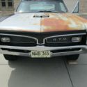 1967 PONTIAC GTO 2 DR HT 400 CI AUTO GARAGE FIND RESTORATION PROJECT BASKET CASE
