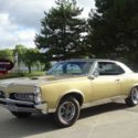 1967 Pontiac GTO  55,497 Miles Gold Convertible V8 Automatic