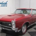 1967 Pontiac GTO  57431 Miles Burgundy Coupe 400 V8 Automatic