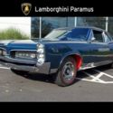 1967 Pontiac GTO  818 Miles Mariner Turqouise Convertible