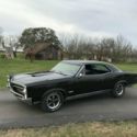 1967 Pontiac GTO Black 400 V8 with Hurst Dual Gate Auto Trans 0 Black  400 V8 Au