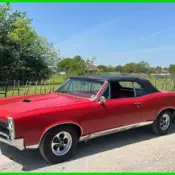 1967 Pontiac GTO Convertible, 4 Spd, Barn Find, NO RESERVE