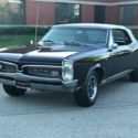 1967 Pontiac GTO Convertible Starlight Black PHS Docs Protect-O-Plate